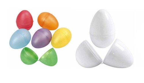 Kunststoff eier teilbar - kunststoff-eier,